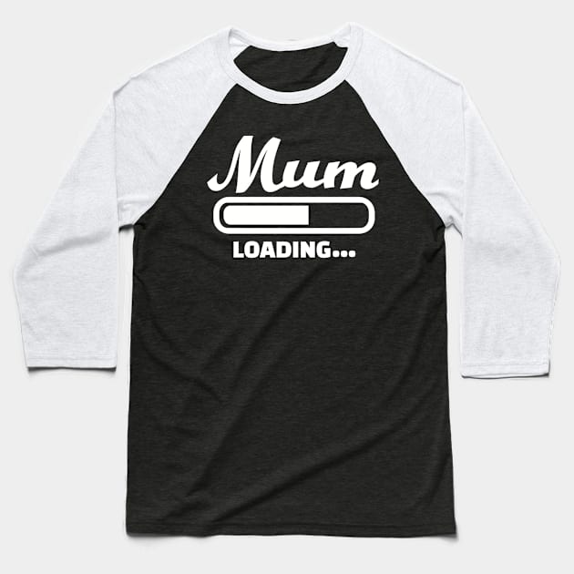 Mum loading Baseball T-Shirt by Designzz